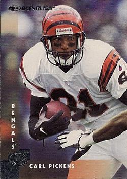 Carl Pickens Cincinnati Bengals 1997 Donruss NFL #27